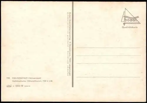 Freudenstadt Mehrbild-AK u.a. mit Rathaus, Kur-Bähnle, Kirche, Kurhaus uvm. 1975