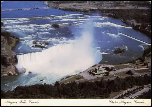 Niagara Falls (Ontario) Horseshoe Falls Niagarafälle Niagara Falls (Canada) 1980