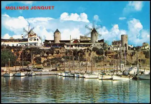 Postales Palma ( de Mallorca) MOLINOS JONQUET MALLORCA 1975