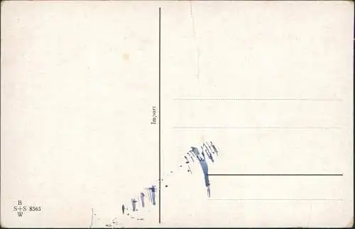 Ansichtskarte  Scherzkarte 10 Gebote für den Radiohörer. 1924