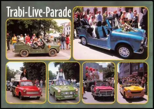 Zwickau Trabi-Live-Parade  Internationalen Trabantfahrer-Treffen 1995