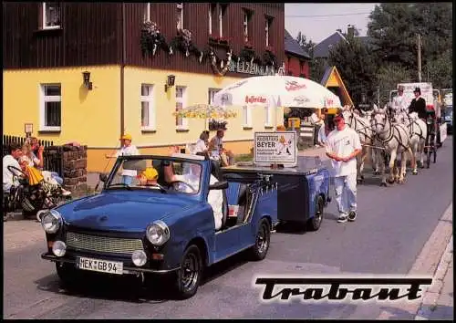 Seiffen (Erzgebirge) Trabant 601 Kübel Festumzug zur 675-Jahrfeier 1999