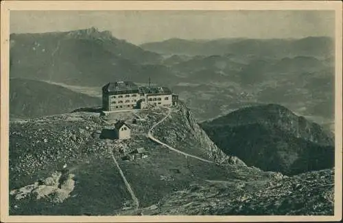 Ansichtskarte Berchtesgaden Watzmannhaus 1930