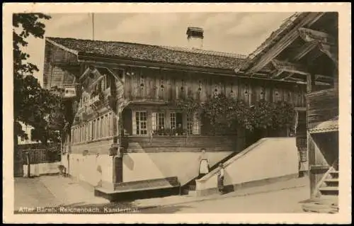 Ansichtskarte .Schweiz Alter Bären. Reichenbach. Kanderthal. 1910