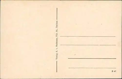 Ansichtskarte Farchant Waldheim der Landespolizei 1914