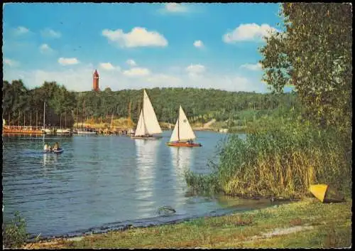 Grunewald-Berlin Havel mit Grunewaldturm (Kaiser-Wilhelm-Turm) 1963