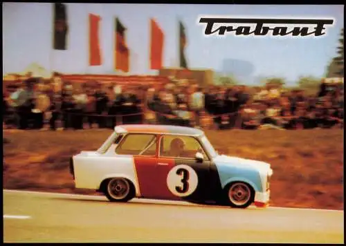 Hohenstein-Ernstthal Renn-Trabant Trabi Nötzoldkurve  Sachsenring 1990