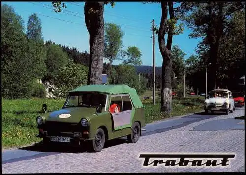 Muldenhammer Trabant Trabi 601-A (Kübel) zum IFA-Fahrzeugfestival Vogtland 2000