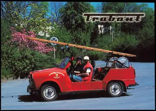 Oelsnitz Erzgebirge Trabant FFW Feuerwehr Teterow 2. IFA-Fahrzeugfestival 2000