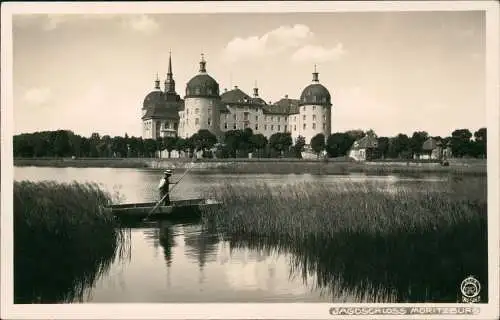 Ansichtskarte Moritzburg Kgl. Jagdschloss 1935 Walter Hahn:5142