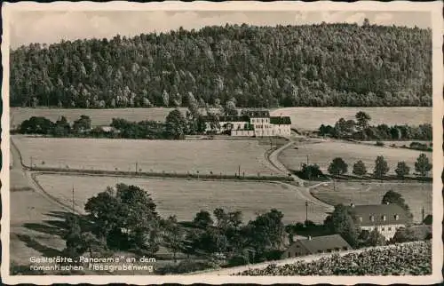 Oberschlema-Bad Schlema Gaststätte Panorama am Flossgrabenberg 1937