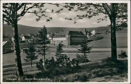 Ansichtskarte Oberwiesenthal Kreisheim D.T. 1938