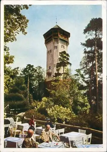 Postcard Karlsbad Karlovy Vary Höhengaststätte Freundschaftshöhe 1939