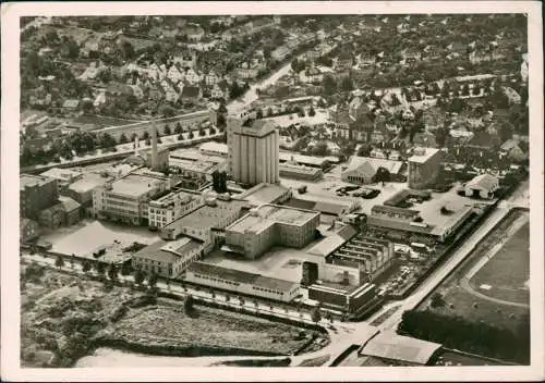 Ansichtskarte Heilbronn Luftbild C. H. KNORR A. G. Nahrungsmittelfabriken 1964