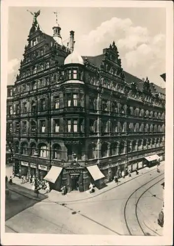 Dresden vor der Zerstörung Das Viktoriahaus   Prager Straße 1930/1957