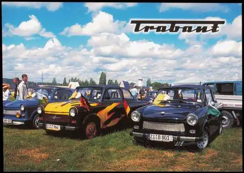 Zwickau Sonderlackierung Internationales Trabantfahrertreffen 2000