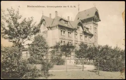 Niederschlema-Bad Schlema Niederschlema Genesungsheim des V. D. H. 1912