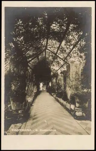 Cartoline Taormina TAORMINA S. Domenico (Hof-Innenansicht) 1920