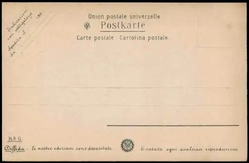 Cartoline Pompei Caserma dei gladiatori (antike Gladiatoren-Arena) 1900