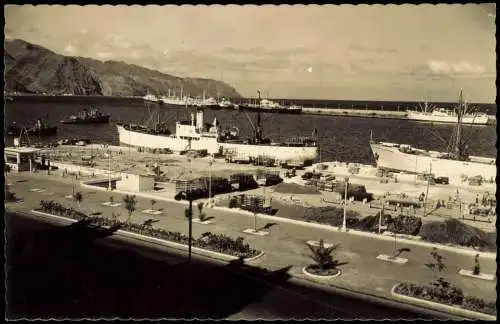 Santa Cruz de Tenerife Muelles Les Quais Schiffe  Canaris Frachter 1957