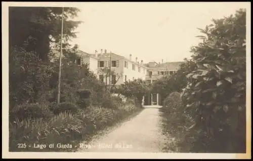 Cartoline Riva del Garda Lago di Garda Riva Hôtel du Lac 1928