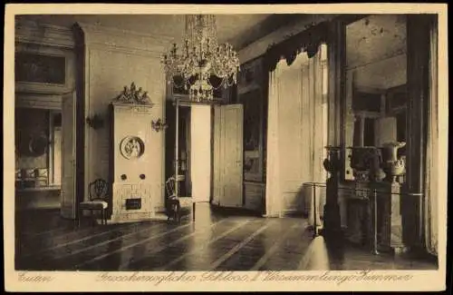 Eutin Versammlungszimmer Großherzogliches Schloß (Castle) 1910