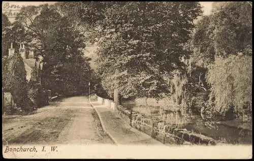 Ventnor (Isle of Wight) Ventnor  Bonchurch, Isle of Wight 1907