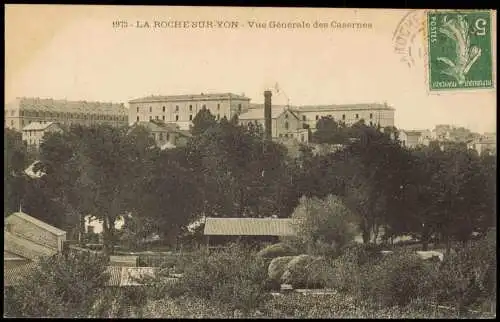 La Roche-sur-Yon Kasernen-Gebäude, Vue Générale des Casernes 1919