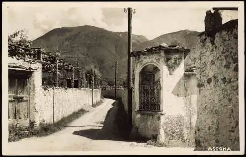 Ansichtskarte Ascona Ortsansicht 1930