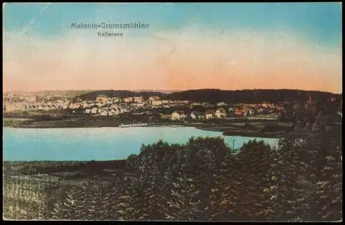 Ansichtskarte Malente Kellersee Panorama Gesamtansicht 1910