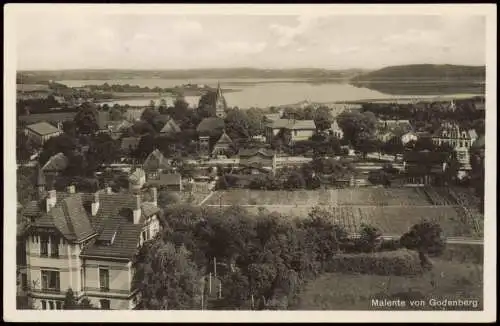 Ansichtskarte Malente Panorama-Ansicht Blick vom Godenberg 1932