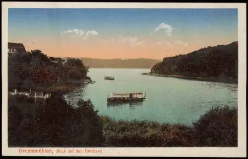 Bad Malente-Gremsmühlen-Malente Gremsmühlen Blick auf den Diecksee 1910