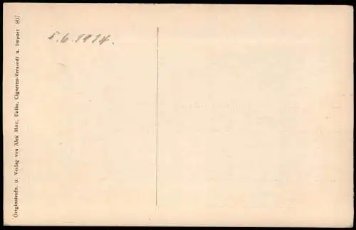 Bad Malente-Gremsmühlen-Malente Mondschein am Dicksee Gremsmühlen 1914