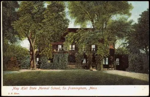 Framingham May Hall State Normal School, So. Framingham, Mass. 1910