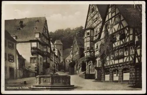 Ansichtskarte Miltenberg (Main) Schnatterloch 1936