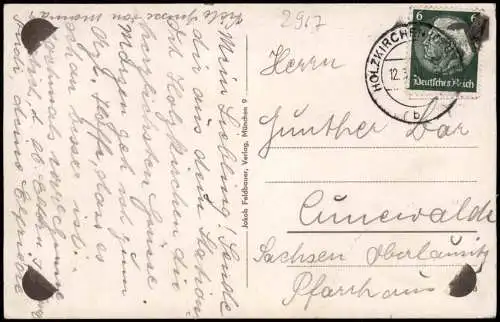 Ansichtskarte Bad Tölz Panorama-Ansicht 1938