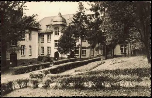 Schielo-Harzgerode Krankenhaus Klinik Gebäude-Ansicht zur DDR-Zeit 1966/1958