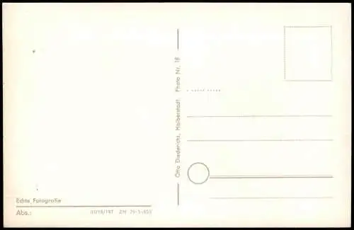 Wernigerode Umland-Ansicht Harz Christianental im Winter zur DDR-Zeit 1955