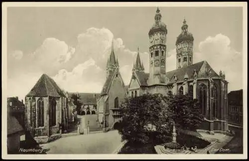 Ansichtskarte Naumburg (Saale) Naumburger Dom - St. Peter und Paul 1954