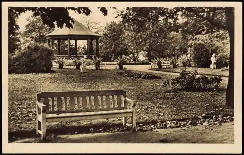 Ansichtskarte Bad Dürrenberg Gradierwerk Gradierpark zur DDR-Zeit 1956