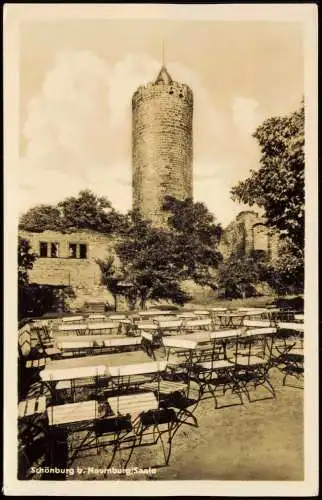 Ansichtskarte Schönburg (Saale) Burg Schönburg 1958