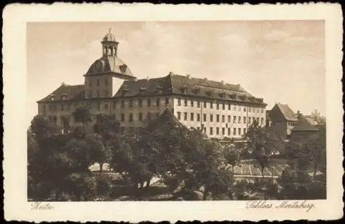 Ansichtskarte Zeitz Schloss Moritzburg 1930