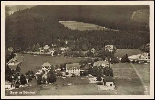 Ansichtskarte Elend (Harz) Luftbild 1940