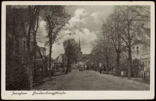 Ansichtskarte Jerichow Hindenburgstraße 1934