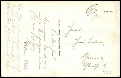 Ansichtskarte Bad Lobenstein Saaletalsperre Mehrbildkarte 1938