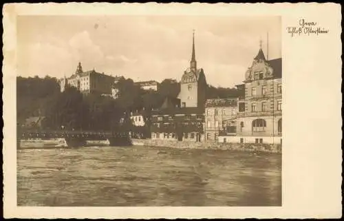 Ansichtskarte Gera Schloss Osterstein - Fotokarte 1937