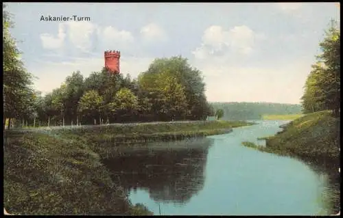 Ansichtskarte Wildau Askanier-Turm 1911