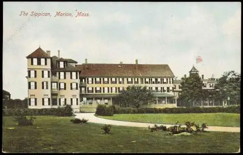 Postcard Marion Massachusetts The Sippican USA 1912