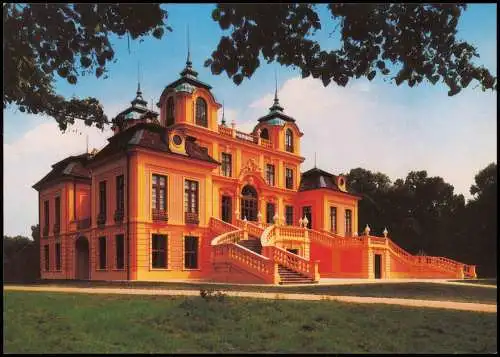 Ansichtskarte Ludwigsburg Schloß Favorite (1717-1723) Castle Building 1980