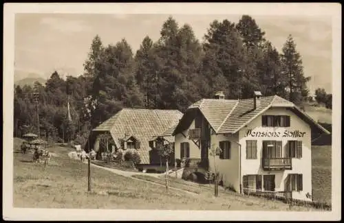 Bozen Bolzano Ristorante Caffè Pensione Staffler Renon Ritten 1923  Südtirol